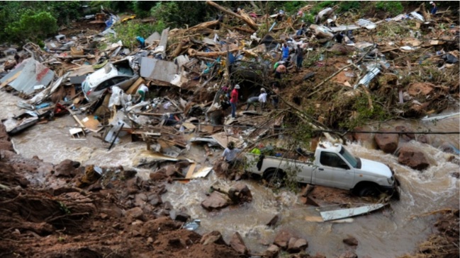  Ministers to the front as flood effort in KZN stutters